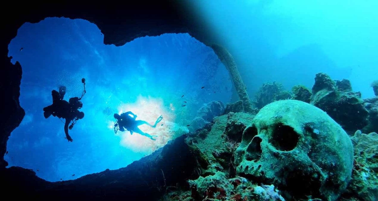 farkinda olmadan dunyanin en buyuk mezarliginin uzerinde yuzuyorlar 80 yillik sirri sadece dalgiclar biliyor Gx3YFE7C